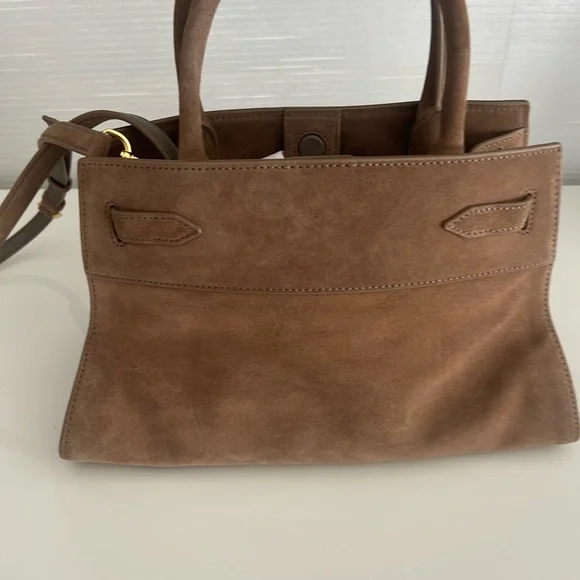 Veronica Beard Chocolate Brown Satchel - Picture 2 of 4